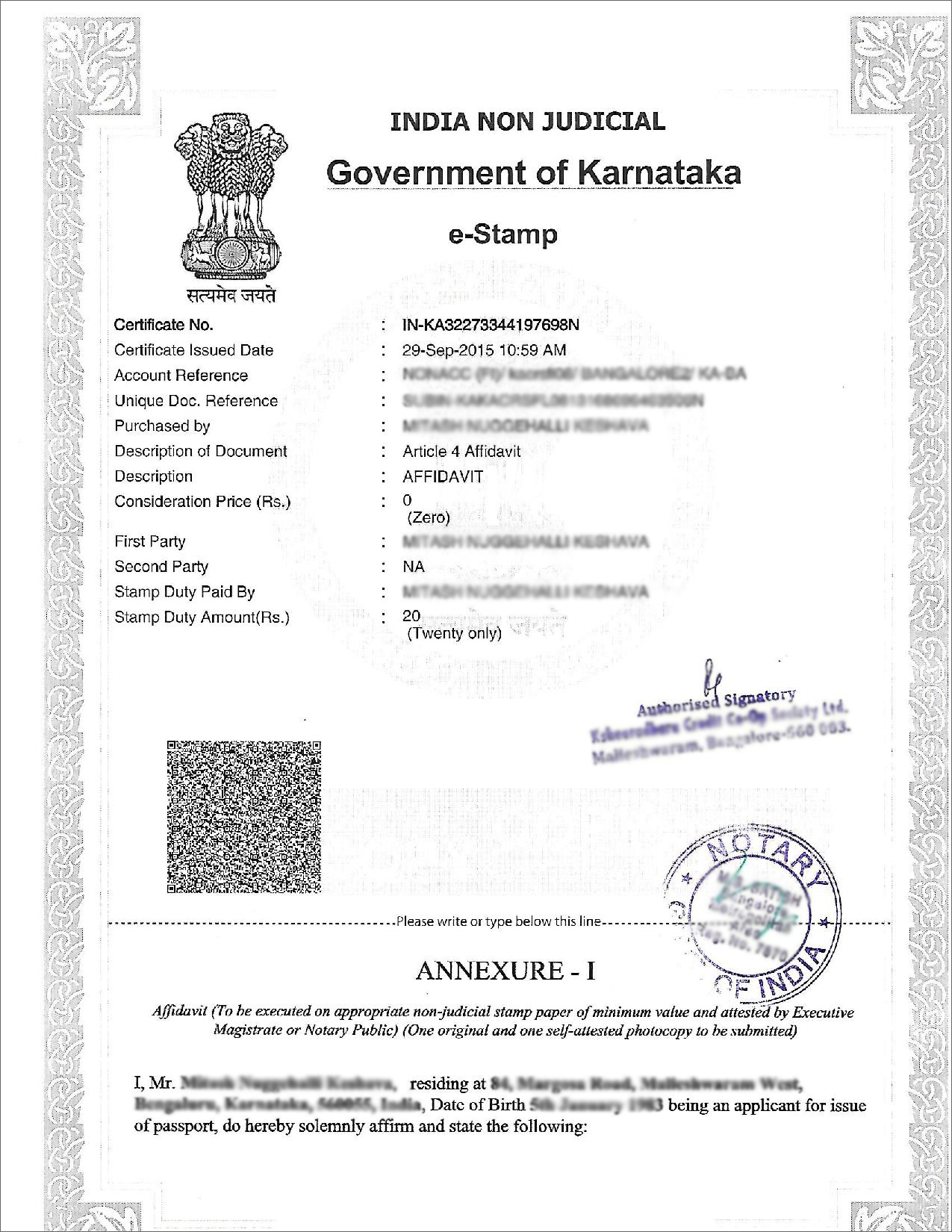 delhi format birth affidavit for certificate An Creating For Affidavit Circumstances