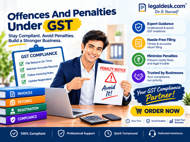 Offences And Penalties Under GST